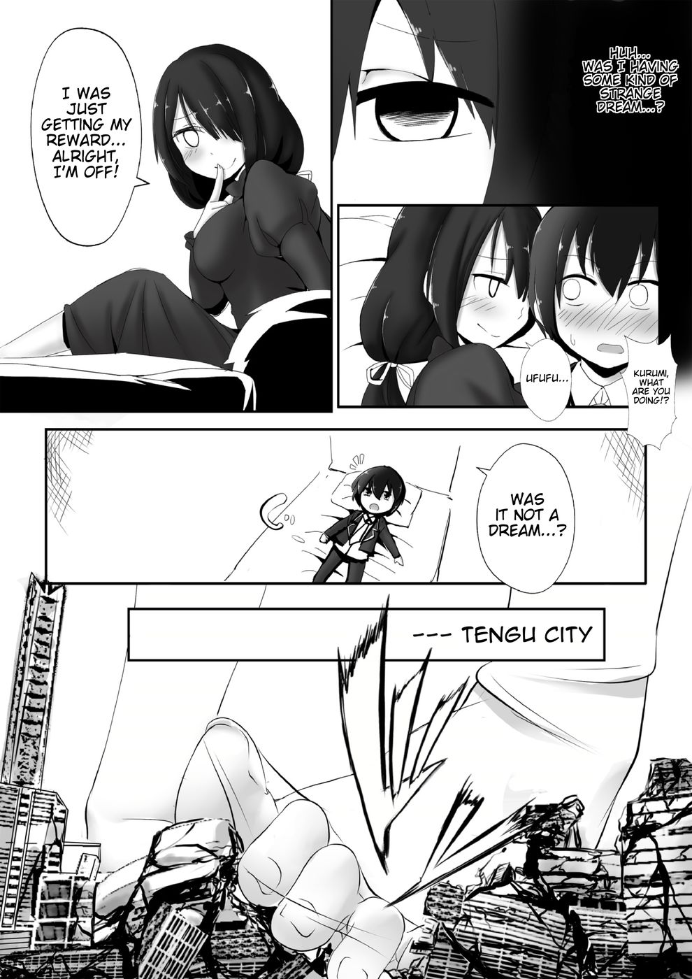 Hentai Manga Comic-Date a Titaness-Read-19